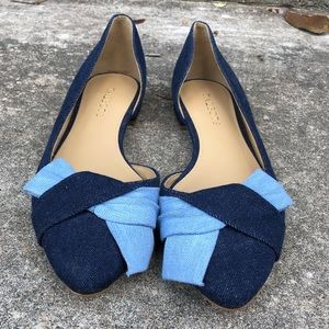 Talbots Denim Flats